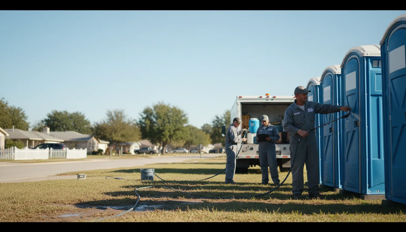 Long-Term Portable Toilet Rental in Lake Providence, LA near me